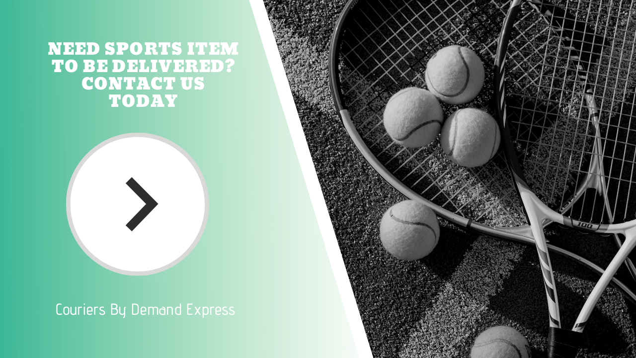 Sports Item To Be Delivered - Why You Need Same Day  Courier Service